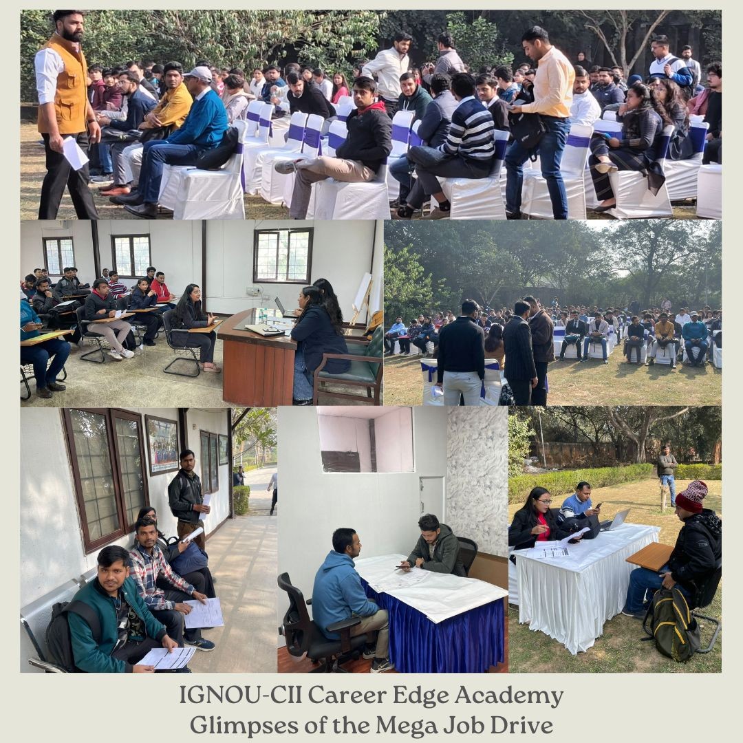 IGNOU CII Mega Job Drive