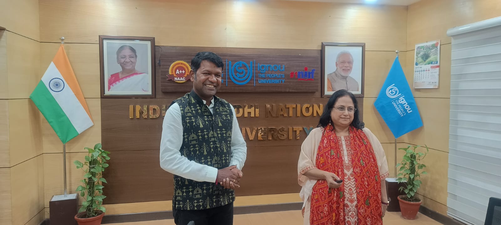 IGNOU Sand Art Launch Event 1